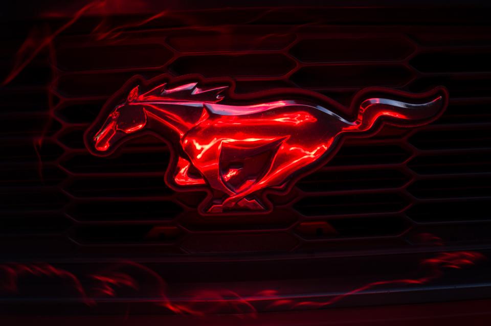 Mustang led deals logo